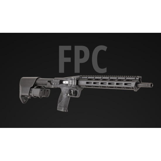 Smith & Wesson PFC 22LR Compact Folding Stock Design.